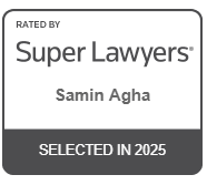 Super Lawyers Badge - Samin Agha